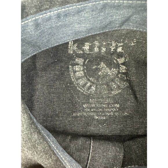 KUHL Bundle Lot of 2 Button Down Long Sleeve Shirt Mens M Charcoal Gray Nylon Ou - Picture 6 of 15